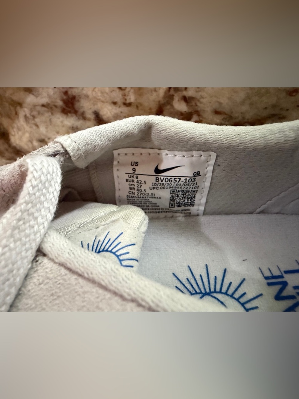 Nike SB Shane summit white Suede Skate Shoes - Picture 4 of 9